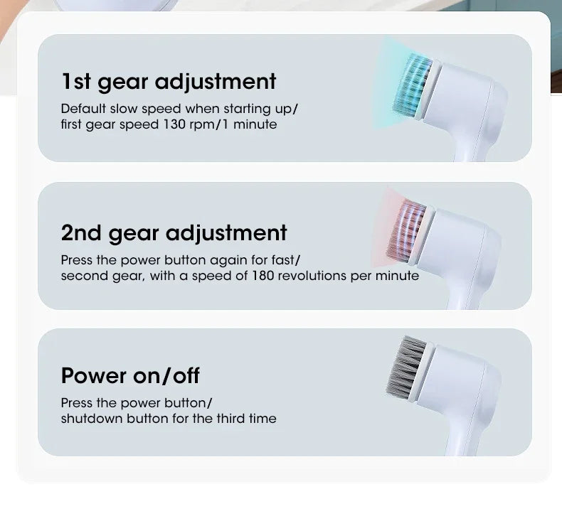 Electric cleaning Brush