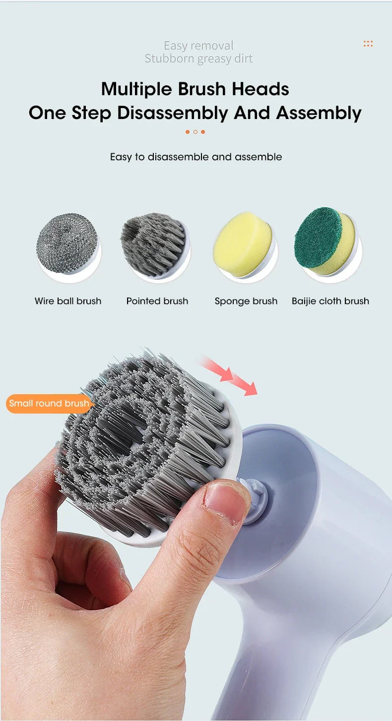 Electric cleaning Brush